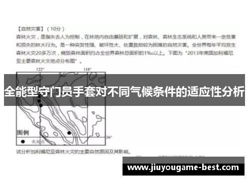 全能型守门员手套对不同气候条件的适应性分析